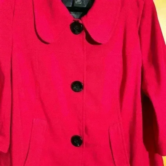 Lane Bryant women’s jacket size 20 in red. - Picture 6 of 12